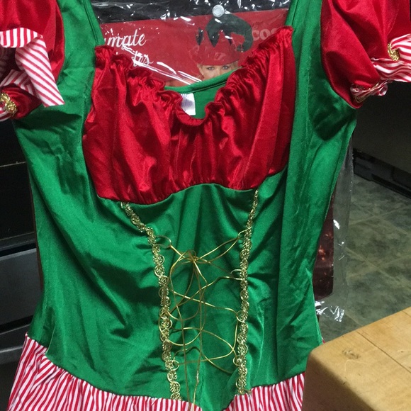 Intimate Attitudes Santa’s Sexy Elf size 1/2 14-16  no hat……… - Picture 3 of 6